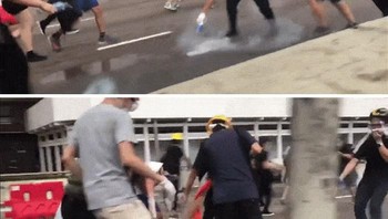 Para pendemo berlari dan berkeliling untuk memadamkan api. (Foto: Boredpanda)