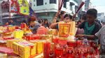 Foto: Tradisi Bakar Tongkang di Bagansiapiapi