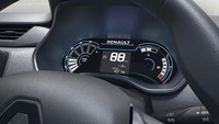 Ada juga layar LCD 9 cm yang menampilan informasi kendaraan. Foto: Dok. Renault