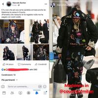 Pakai Baju Motif Coretan, Madonna Disebut 'Toilet Manusia' oleh Desainernya