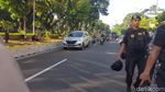 Potret Pengamanan dan Arus Lalin Jelang Sidang MK Pagi Ini