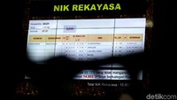 Arief mempertanyakan angka 0 di kolom tabel yang dipresentasikan oleh Idham.
