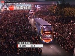 Potret Demonstran Hong Kong yang Tertib dan Jaga Kebersihan
