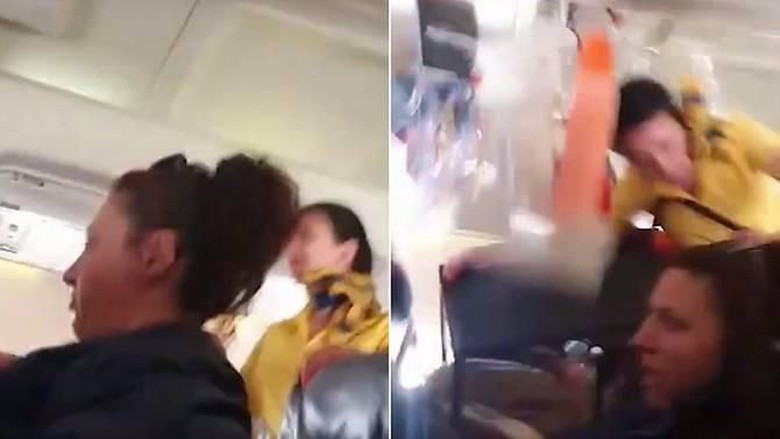 Pesawat Alami Turbulensi Parah, Pramugari Terlempar ke Langit-langit Kabin Pesawat Alami Turbulensi Parah, Pramugari Terlempar ke Langit-langit Kabin