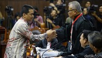 Ketua DPP Partai Gerinda Ahmad Riza Patria hadir dalam sidang lanjutan sengketa Pilpres 2019 di MK.
