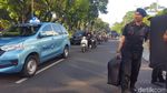 Potret Pengamanan dan Arus Lalin Jelang Sidang MK Pagi Ini