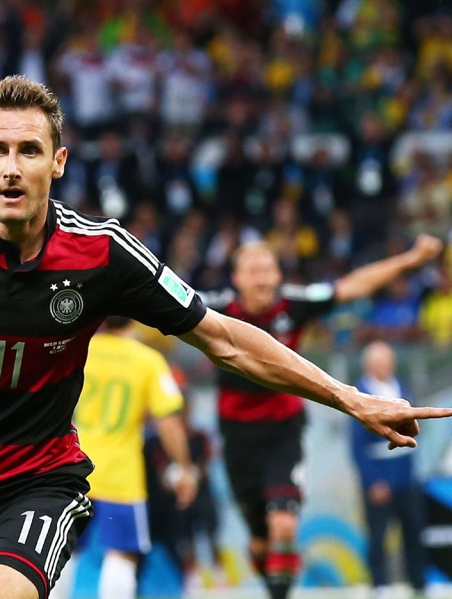 Rekor Klose di Piala Dunia dalam Kejaran Messi dan Mbappe