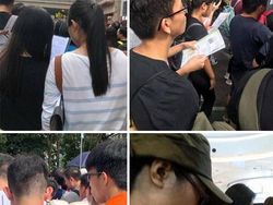 Potret Demonstran Hong Kong yang Tertib dan Jaga Kebersihan