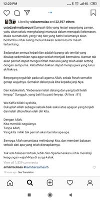 Sebut KPPS Diracun Ditangani Polisi, Rahmat Baequni Posting Kebenaran di IG