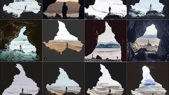 Hal inilah yang membuatnya memiliki ide membuat akun Instagram untuk menunjukkanya. (Foto: Instagram/Insta_repeat)