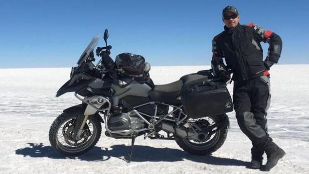 Bukan Harley, Ini Motor yang Ditunggangi Anak Ketua MA di Afrika