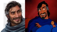 Cassim, ayah dari Aladdin jadi mirip siapa ya? Dok. Instagram/jirkavinse