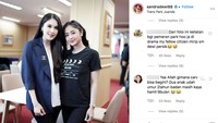 Mereka pun memuji penampilan Sandra Dewi. Dok. Instagram