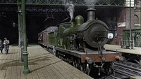 Pada tahun 1924 di london, salah satu kereta uap berada di stasiun Charing Cross. Digunakan para penumpang untuk bepergian. Getty Images/Topical Press Agency.