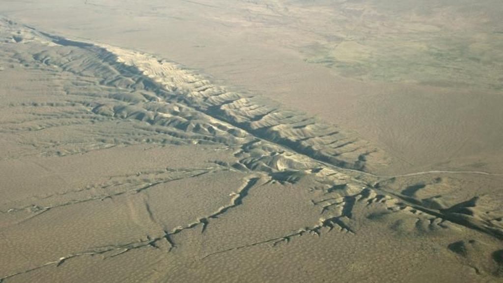 Mengenal Patahan San Andreas dan Ancaman Gempa Bumi Besar