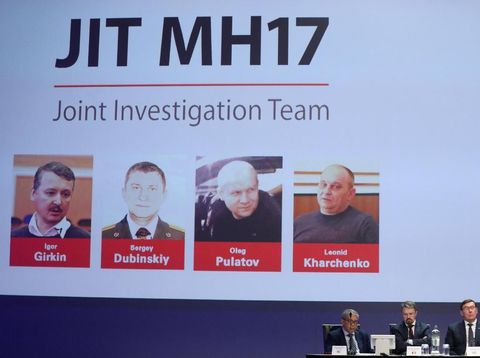 Foto tersangka kasus MH17