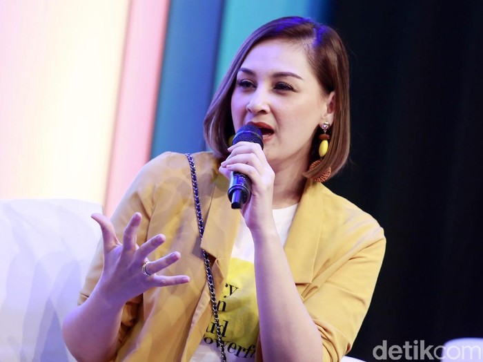 Mona Ratuliu saat ditemui di JCC.