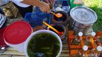 Foto: Liburan Sekolah, Ada Pasar Kuliner yang Hits di Tanah Datar