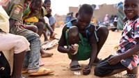Pakistan, Uganda, Sudan, masing-masing berada di posisi kedua, ketiga, dan keempat negara yang paling banyak menerima pengungsi. Anne Mimault/Reuters.