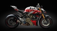Ducati sudah mulai membocorkan New Streetfighter V4, yang memiliki gaya seperti Streetfighter. Foto: Pool (Ducati)