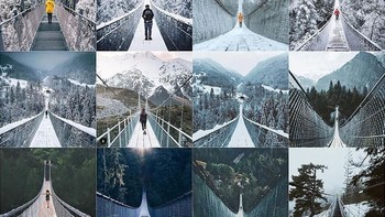 “Seniman dan para kreator ini jatuh ke dalam pola. Tapi saya pikir apa yang terjadi di Instagram lebih ekstrem. katanya seperti dilansir Boredpanda. (Foto: Instagram/Insta_repeat)