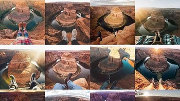 Dijelaskannya, tujuan pembuatan akun ini untuk mengkritik orisinalitas dalam pembuatan media melalui lensa dari genre fotografi dalam akun Instagram seseorang. (Foto: Instagram/Insta_repeat)