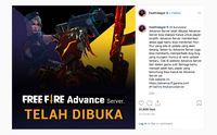 Inilah Cara Download Free Fire Advance Server