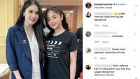 Selain itu Depe juga didoakan agar lekas hamil. Dok. Instagram