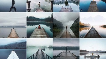 Siapa yang mencontek atau sekadar kebetulan belaka? (Foto: Instagram/Insta_repeat)