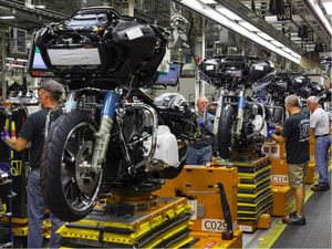 Potret Pabrik Harley Davidson yang Legendaris