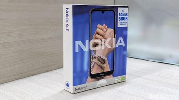 Nokia 4.2 resmi dirilis di Indonesia awal Mei lalu. Foto: Adi Fida Rahman/detikINET