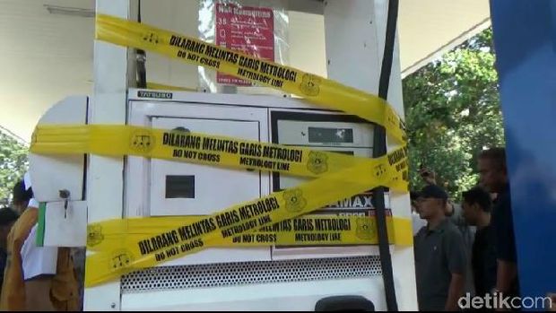 Kedapatan Curang, Mesin SPBU di Rest Area Cipali Disegel Kemendag
