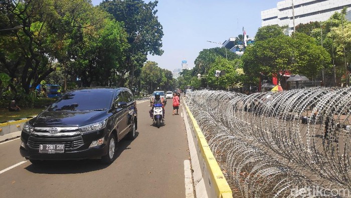 Sidang MK Dimulai, Jalan Medan Merdeka Barat Tetap Dibuka