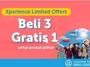 Beli 3 Dapat 1 di Atraksi Favorit Traveloka Xperience
