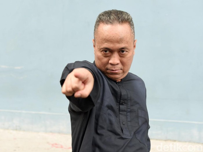 Ki Joko Bodo saat ditemui di studio Trans TV.