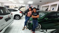 Lucinta meminta agar interior mobilnya diperbagus hingga menampilkan kesan berkelas dan mewah. Istimewa/Lucinta Luna.