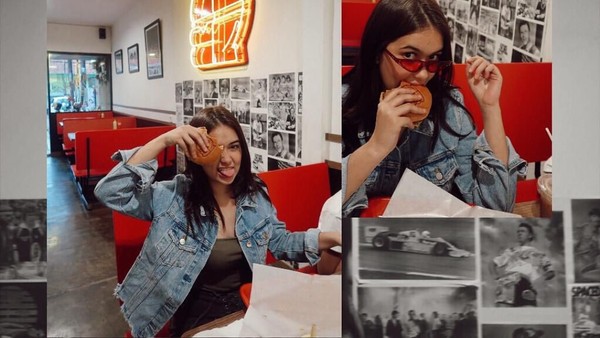 Mirip Yuki Kato, Begini Serunya Rebecca Klopper Saat Makan