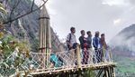Foto: Liburan Sekolah ke Kawah Putih, Ada Skywalk Instagrammable