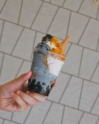 Lembut Kenyal, Soft Serve Ice Cream dengan Tambahan Boba