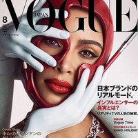 Setelah Vogue US, giliran Vogue Japan yang menampilkan Kim Kardashian di sampul majalahnya. Sosok bintang reality show yang juga pengusaha kosmetik ini muncul di Vogue Japan edisi  Agustus 2019. (Foto: Dok. Vogue Japan)