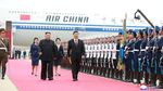 Momen Keakraban Kim Jong Un Sambut Kedatangan Xi Jinping di Korut