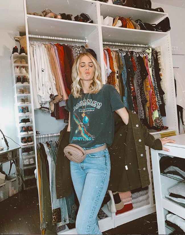 Layaknya seorang blogger fashion, Marissa juga sering diendorse oleh brand hingga desainer. Foto: Instagram/ Marissa Casey Fuchs