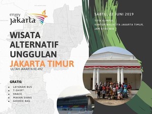 Maknai HUT ke-492 Jakarta dengan Napak Tilas Sejarah Sabtu Ini