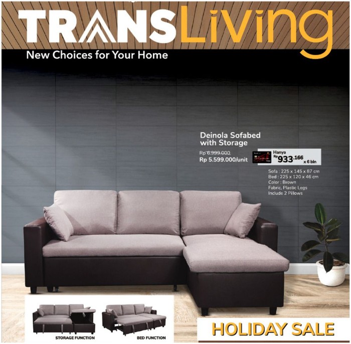 Liburan Sekolah Tiba Yuk Intip Promo Holiday Sale Di Trans Living