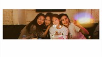 Berulang tahun, Han Ji Min mendapatkan surprise berupa kue ulang tahun. Foto: Instagram@roma.emo