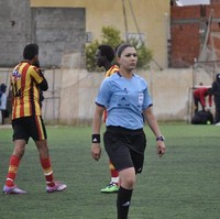 Ganoiati mengaku tidak merasa gugup sama sekali ketika menjalankan tugasnya dalam pertandingan. Foto: dok. Facebook