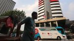 Momen KPK Lepas Bus Antikorupsi
