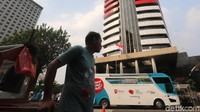 Acara pelepasan digelar di gedung KPK, Jakarta, Jumat (21/6/2019).