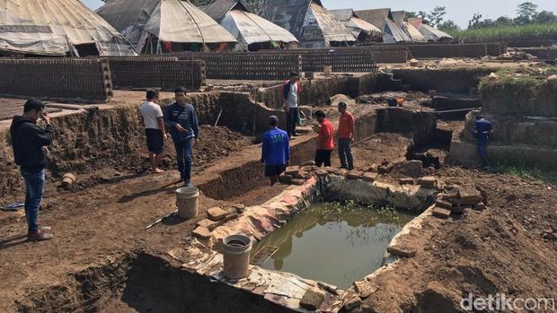 Perajin Bata di Mojokerto Temukan Situs Pagar Peninggalan Majapahit