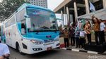 Momen KPK Lepas Bus Antikorupsi